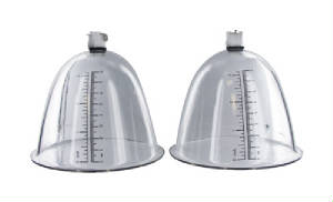 Breast Vacuum Cylinders with or without Estim