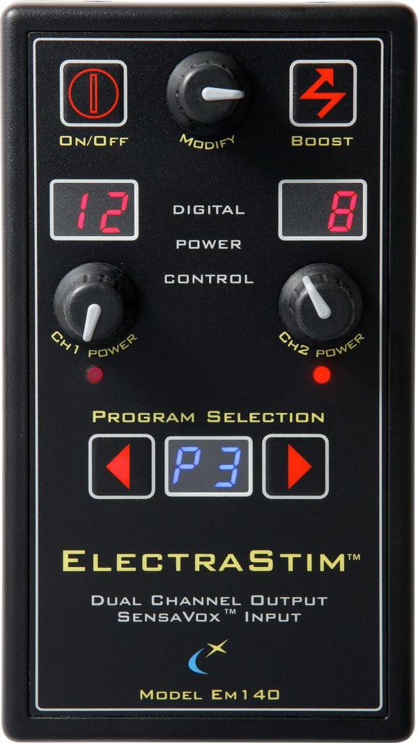 SensaVox EM140 from ElectraStim w/Choker's