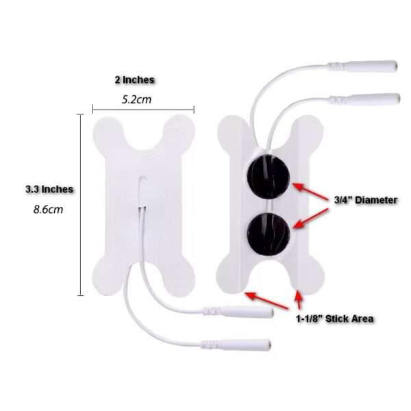 NEW - Bi-Polar TENS Pads - 2nd Pkg 1/2 Price - Image 4