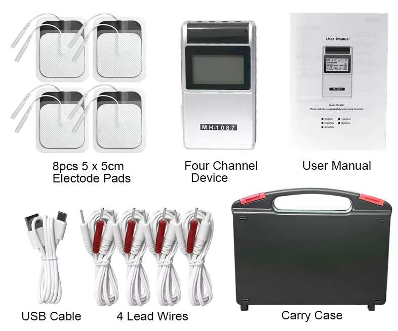 4 Channel Rechargeable TENS Unit - Image 2