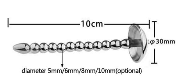 4 Inch Flexible Stainless Beaded Insert